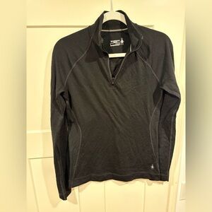 Smartwool Black Merino Wool Top